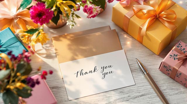 How To Write Thank-You Notes For Gifts