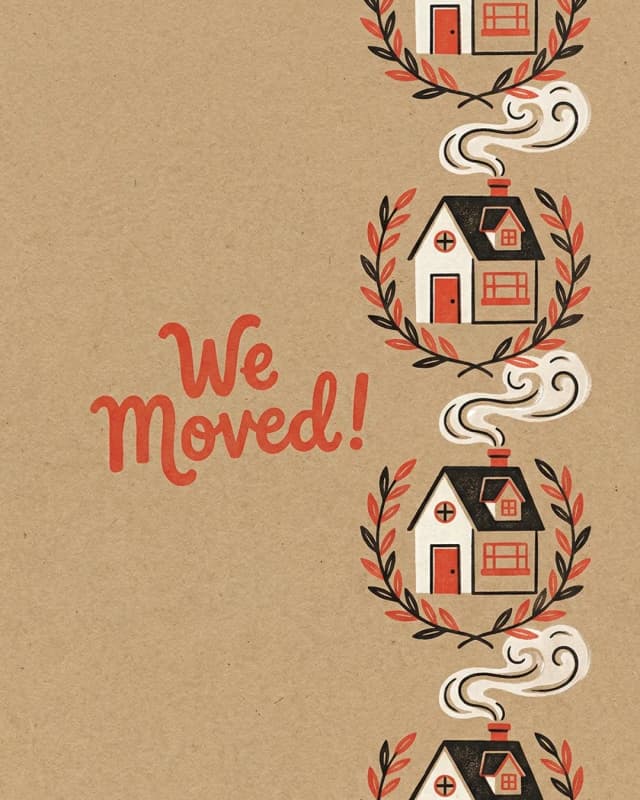 Housewarmings invite cover
