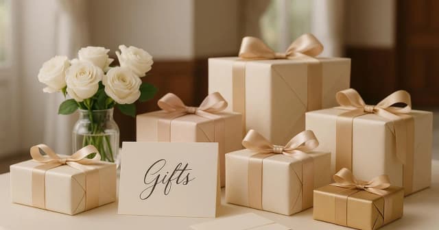 10 Wedding Gift Etiquette Rules for Guests