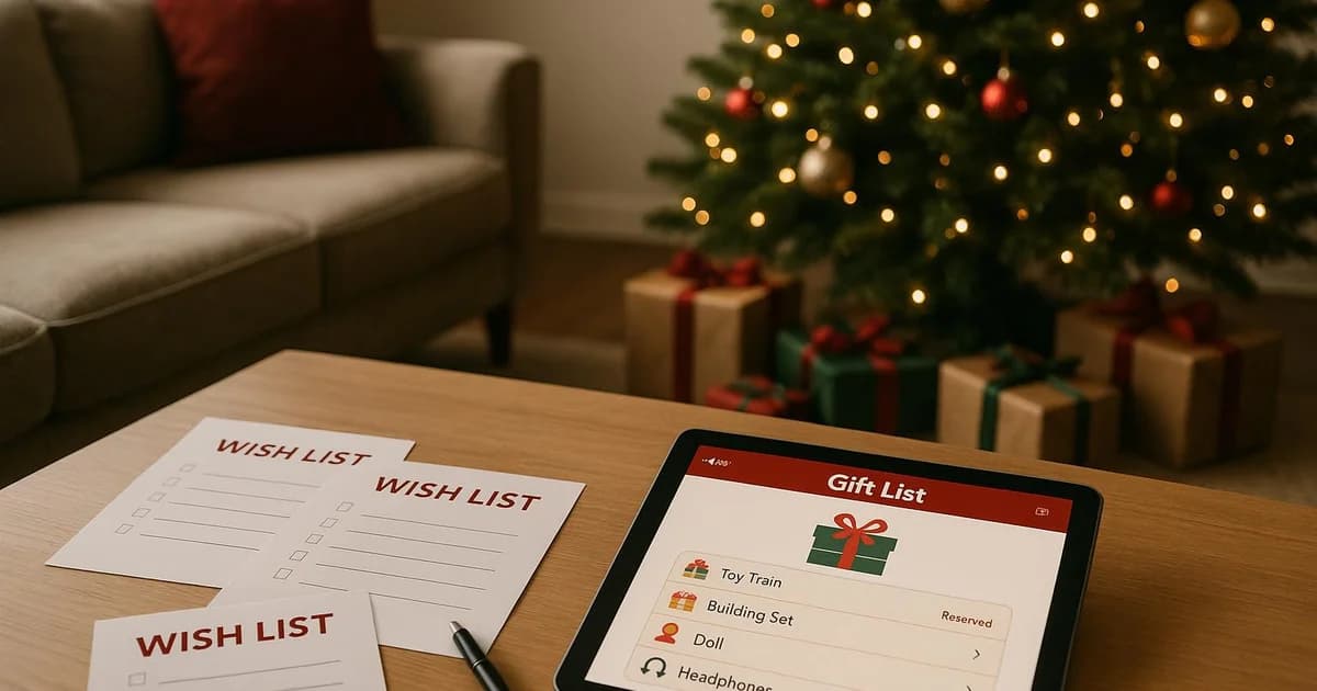 Best Christmas List Website & App for Families: Universal Wish List, Reserve Gifts, No Duplicates