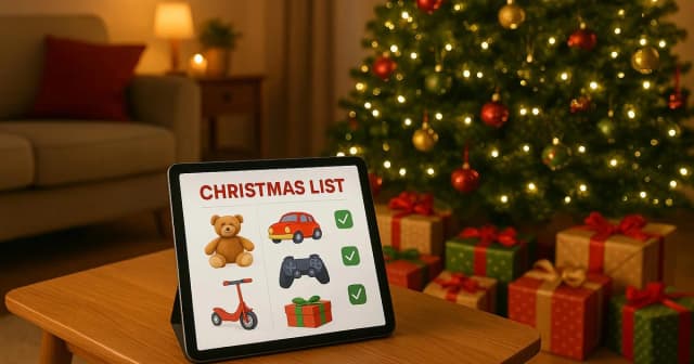Christmas List for Kids 2025: How Parents Create & Share Wishlists Everyone Can Shop