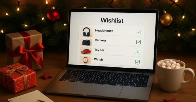 Christmas Wishlist Website: 7 Must-Have Features (and How GiftList Checks Them Off)