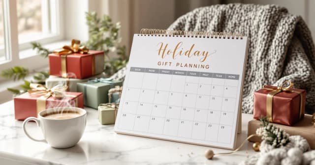 Holiday Gift Planning: A Month-by-Month Timeline