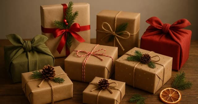 Holiday Gift Wrapping Styles