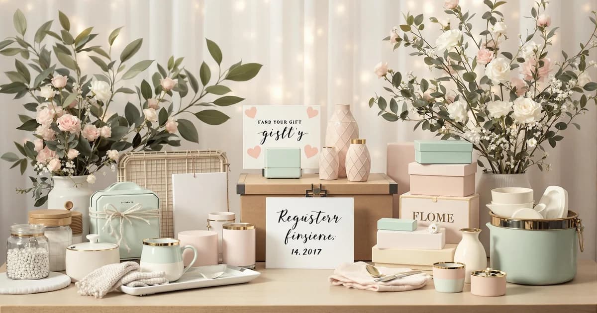 How to Set Up a Wedding Gift Registry (Step-by-Step Guide)