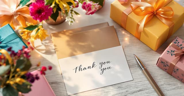 How To Write Thank-You Notes For Gifts