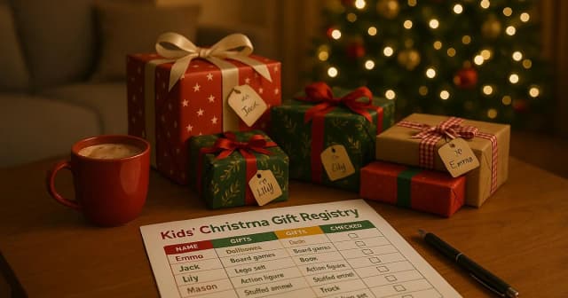 Kids’ Christmas Gift Registry: Invite Grandparents, Track Purchases, Avoid Double-Buying