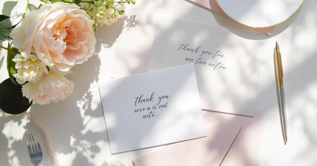 Ultimate Guide to Wedding Thank You Etiquette