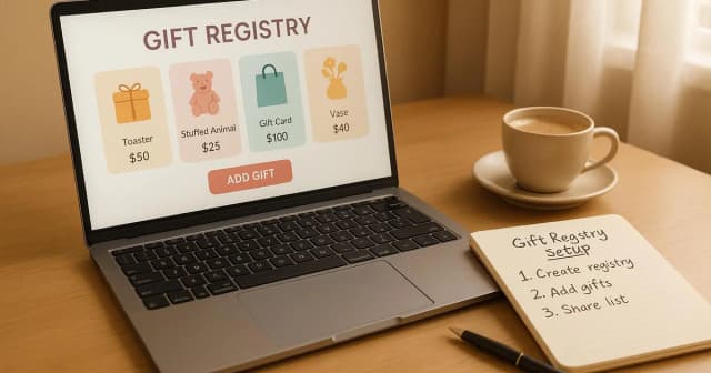Universal Gift Registry Setup: 3-Step Guide for Any Occasion