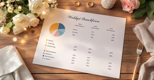 Wedding Budget Breakdown by Percentage
