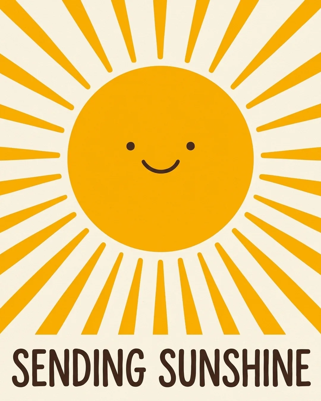 Sending sunshine