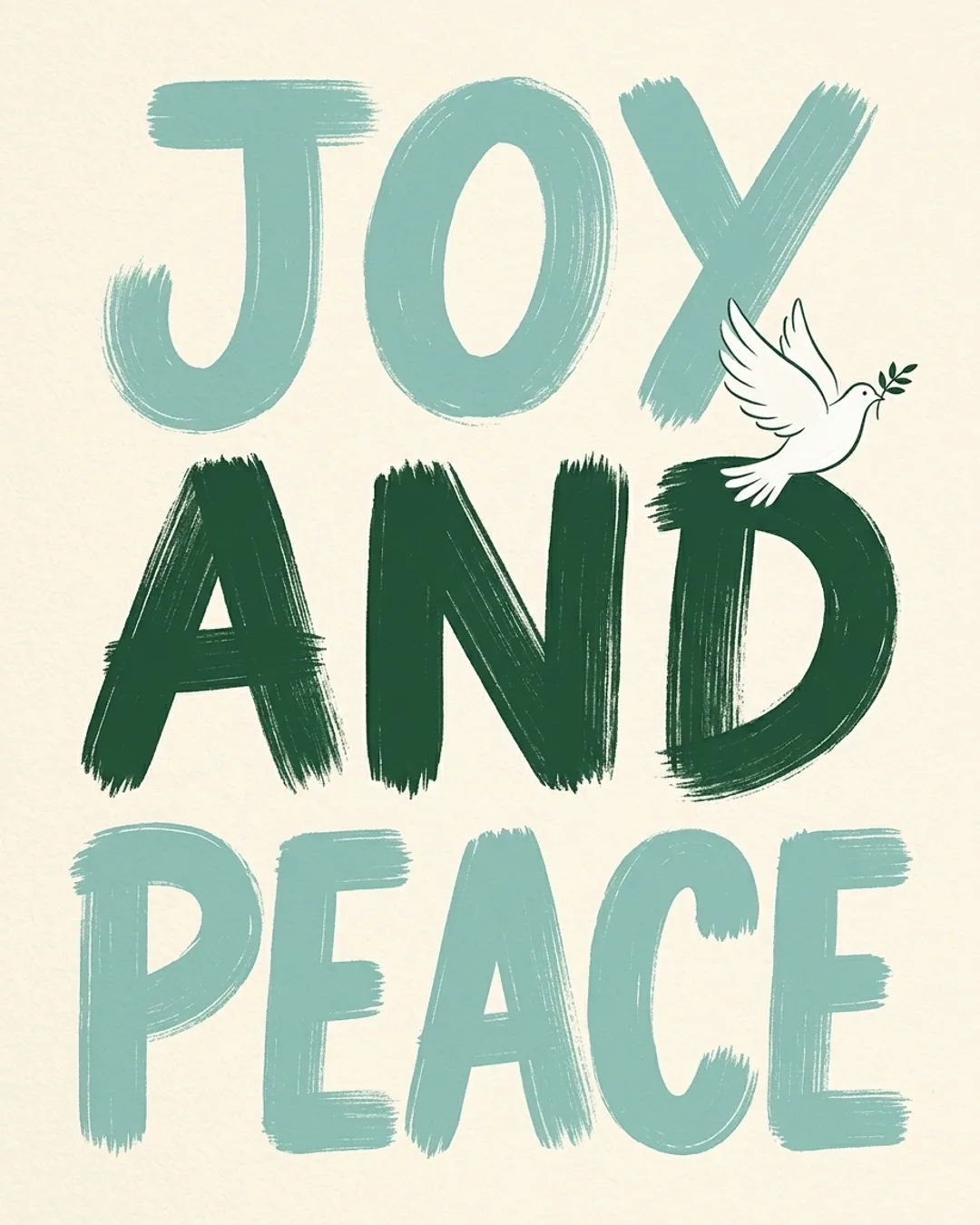 Joy and peace