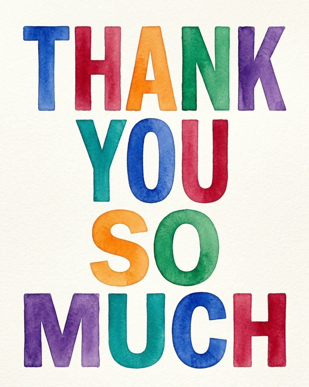 Thank you so much card design