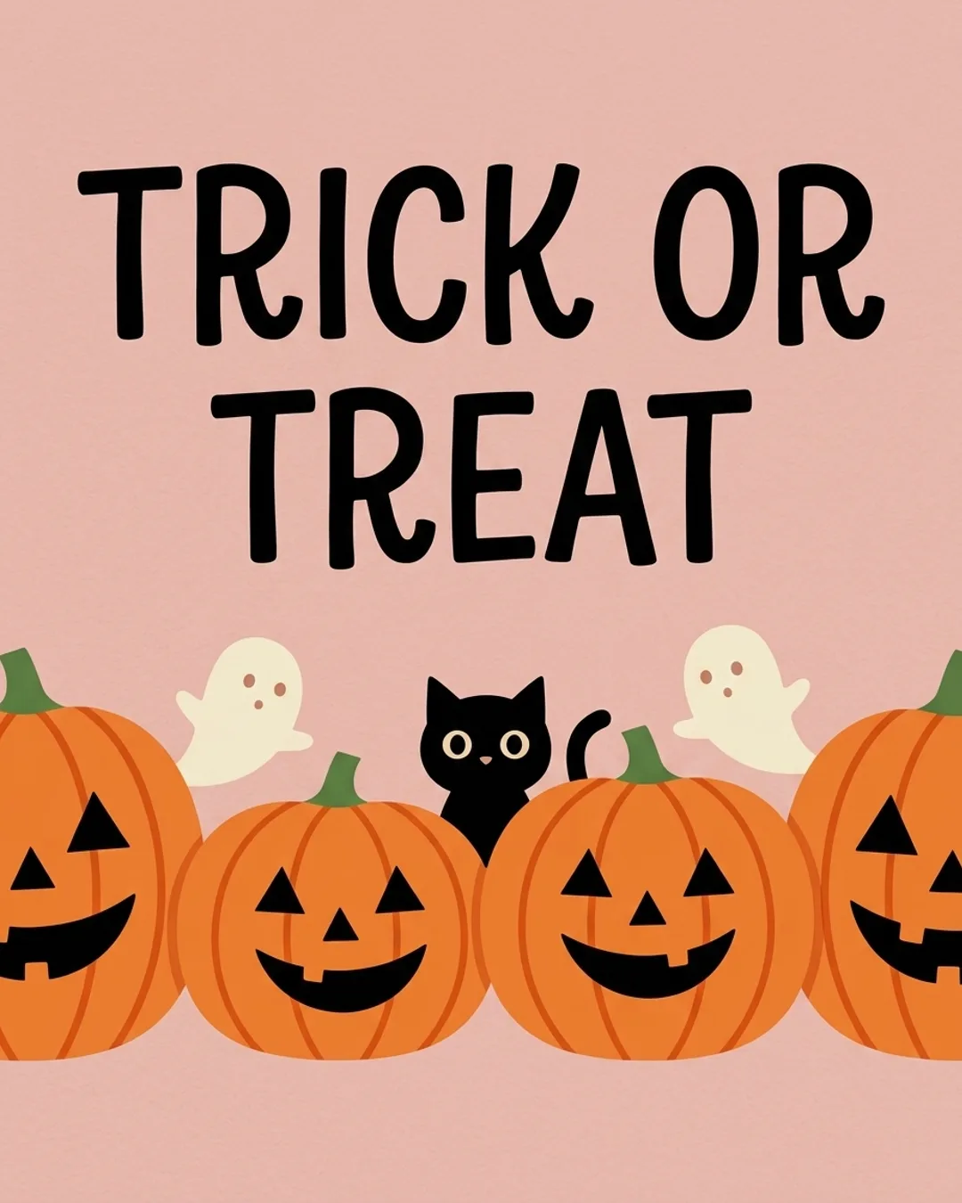 Trick Or Treat invitation design